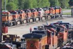 BNSF 1100 644 4423 4661 4111 1108 1256